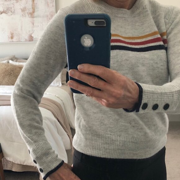 Cupcakes and Cashmere Button Detail Sweater - Picture 3 of 8